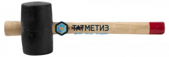 Киянка резиновая 340 г ЗУБР "ЭКСПЕРТ" 55мм, с деревянной ручкой -  магазин крепежа «ТАТМЕТИЗ»