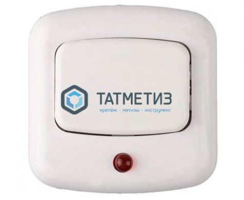 Кнопка для звонка, цвет белый, 220В -  магазин крепежа «ТАТМЕТИЗ»
