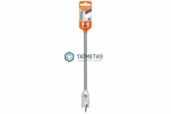 Сверло по дереву перовое удлиненное 25 х 300 мм, RennBohr -  магазин крепежа «ТАТМЕТИЗ»