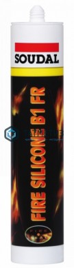 Герметик огнестойкий силиконовый SOUDAL FIRE SIL B1 FR БЕЛЫЙ 310 мл / 15 -  магазин крепежа «ТАТМЕТИЗ»