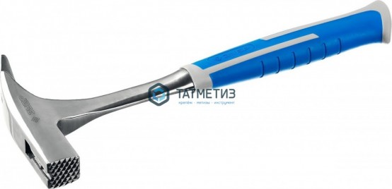 Молоток кровельщика 600 г, ЗУБР "ЭКСПЕРТ" цельнокованый, с двухкомпонентной рукояткой -  магазин крепежа «ТАТМЕТИЗ»