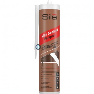 Герметик паркетный Sila PRO Max Sealant PARQUET СОСНА 280 мл / 12 -  магазин крепежа «ТАТМЕТИЗ»