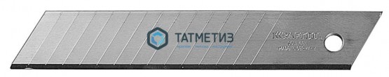 Лезвие 18 мм, STAYER "MASTER" сегментированные, 10 шт, в боксе -  магазин крепежа «ТАТМЕТИЗ»
