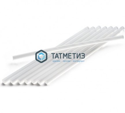 Стержни клеевые, 11,2 x 300 мм, прозрачные, Leader-703 -  магазин крепежа «ТАТМЕТИЗ»