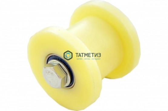 Ролик КАПРОЛОН d 70мм под ТРУБУ (профильн.) 40х40 | «ТАТМЕТИЗ» Ролик КАПРОЛОН d 70мм под ТРУБУ (профильн.) 40х40 - магазин крепежа «ТАТМЕТИЗ»