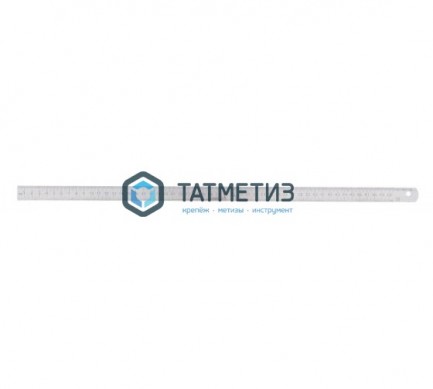 Линейка измерительная  500 мм, металлическая// Россия -  магазин крепежа «ТАТМЕТИЗ»