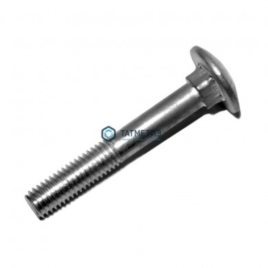 Болт мебельный неполн/резьба, гл. квадр./подг. DIN 603 А2 М 8х70 -  магазин крепежа «ТАТМЕТИЗ»