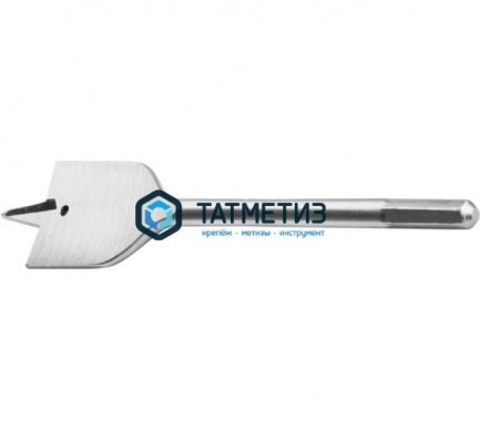 Сверло по дереву перовое 35 мм, 6-гранный хвостовик// MATRIX -  магазин крепежа «ТАТМЕТИЗ»