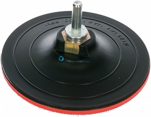 Тарелка опорная для дрели и УШМ с липучкой, 125 мм// MATRIX -  магазин крепежа «ТАТМЕТИЗ»