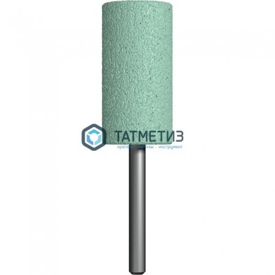 Шарошка абразивная, карбид кремниевая, цилиндрическая 10 х 32 мм, пос.6мм, Практика -  магазин крепежа «ТАТМЕТИЗ»