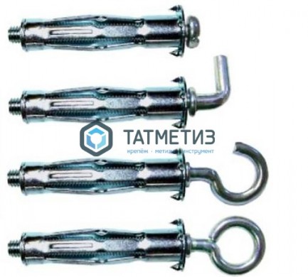 Дюбель Молли M6х37 (10) (50 шт/уп) ТК | «ТАТМЕТИЗ» Дюбель Молли M6х37 (10) (50 шт/уп) ТК - магазин крепежа «ТАТМЕТИЗ»