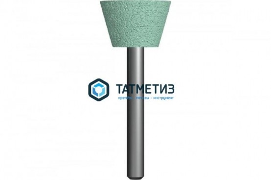 Шарошка абразивная, оксид алюминия, трапецевидная 25 х 16 мм, пос.6мм, Практика -  магазин крепежа «ТАТМЕТИЗ»