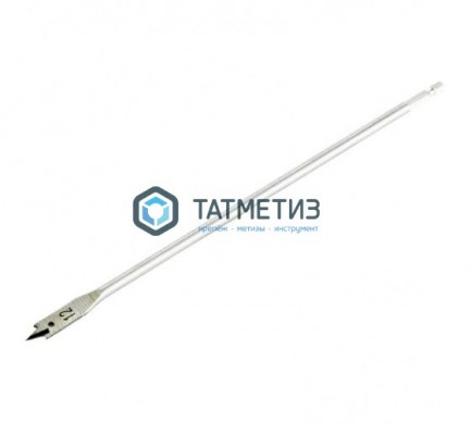 Сверло по дереву перовое удлиненное 12 х 300 мм, 6-гранный хвостовик// Matrix -  магазин крепежа «ТАТМЕТИЗ»