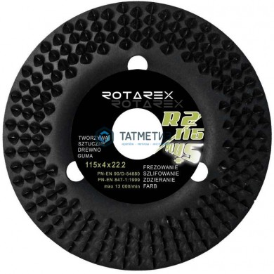 Диск Rotarex шлифовальный R2/115 PLUS+ Блистер -  магазин крепежа «ТАТМЕТИЗ»