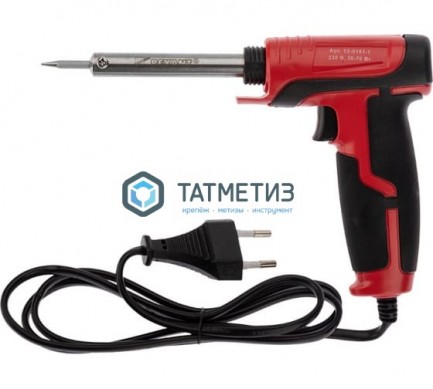 Паяльник 30- 70 Вт, 220 В, с керам. нагревателем, импульсный, ПРОФИ REXANT | «ТАТМЕТИЗ» Паяльник 30- 70 Вт, 220 В, с керам. нагревателем, импульсный, ПРОФИ REXANT - магазин крепежа «ТАТМЕТИЗ»