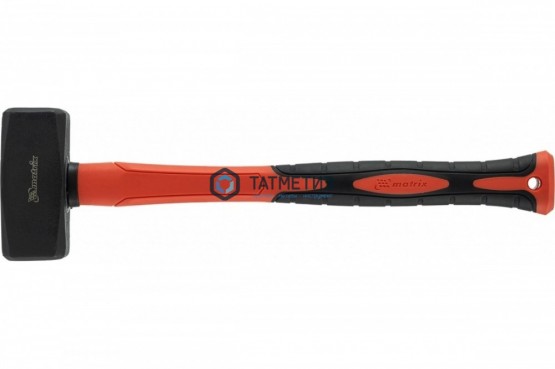 Кувалда 2000г, фибергласовая обрезиненная рукоятка 380 мм// Matrix -  магазин крепежа «ТАТМЕТИЗ»