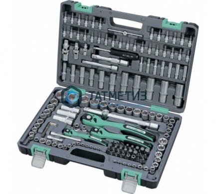 Набор инструментов, 1/4", 3/8", 1/2", Cr-V, S2, усиленный кейс, 151 предм.// STELS -  магазин крепежа «ТАТМЕТИЗ»