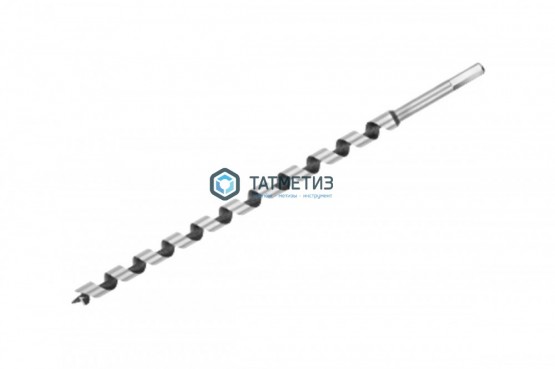 Сверло по дереву, спираль Левиса 18х450 мм URAGAN -  магазин крепежа «ТАТМЕТИЗ»