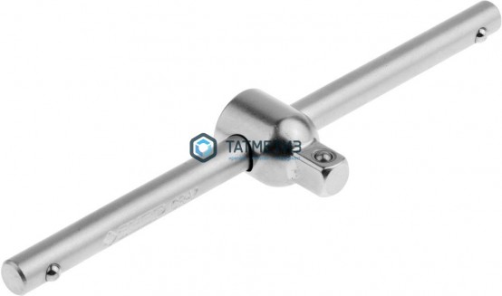 Вороток, 115мм, ЗУБР "Мастер" T-образный для торцовых головок (1/4"), Cr-V, хроматированное покрытие -  магазин крепежа «ТАТМЕТИЗ»