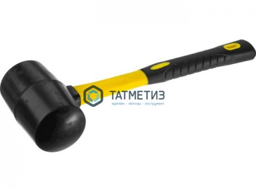 Киянка резиновая 900 г, STAYER черная, с фиберглассовой рукояткой -  магазин крепежа «ТАТМЕТИЗ»