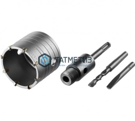 Коронка буровая  65 мм, SDS+, ЗУБР МАСТЕР коническая посадка сверла -  магазин крепежа «ТАТМЕТИЗ»