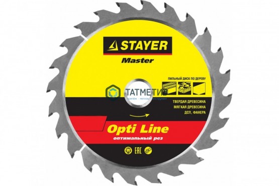 Диск пильный по дереву 250х32мм, 40Т STAYER MASTER "OPTI-Line" -  магазин крепежа «ТАТМЕТИЗ»