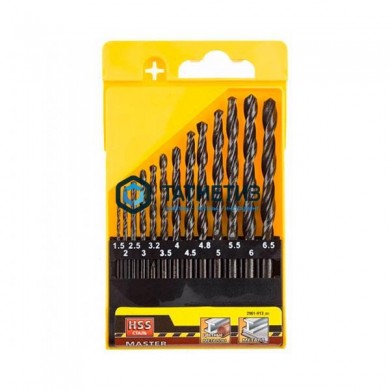 Набор сверл по металлу, 13 шт (1.5-6.5мм) класс В STAYER PROFI -  магазин крепежа «ТАТМЕТИЗ»