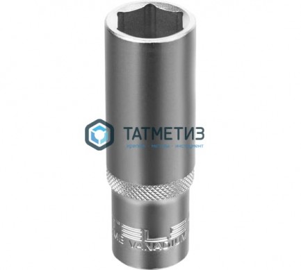 Торцевая головка 1/2", 18 мм, удлиненная шестигранная, CrV// Stels -  магазин крепежа «ТАТМЕТИЗ»