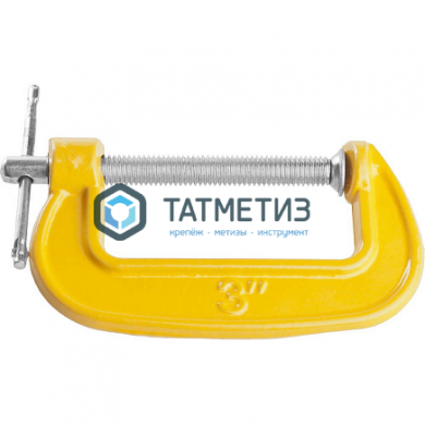 Струбцина G-образная,  75мм ЗУБР Проф -  магазин крепежа «ТАТМЕТИЗ»