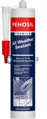 Герметик каучуковый PENOSIL ALL WEATHER, всепогодный, ПРОЗРАЧНЫЙ, 280мл -  магазин крепежа «ТАТМЕТИЗ»