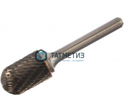 Шарошка борфреза по металлу, тв.сплав., цилиндр со сфер.торц., С1625М06, d=16мм, l=25мм, пос.6мм, SE -  магазин крепежа «ТАТМЕТИЗ»