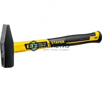 Молоток слесарный  500 г, с фиберглассовой рукояткой, STAYER Fiberglass -  магазин крепежа «ТАТМЕТИЗ»