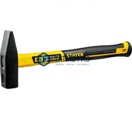 Молоток слесарный 600 г, с фиберглассовой рукояткой, STAYER Fiberglass | «ТАТМЕТИЗ» Молоток слесарный 600 г, с фиберглассовой рукояткой, STAYER Fiberglass - магазин крепежа «ТАТМЕТИЗ»