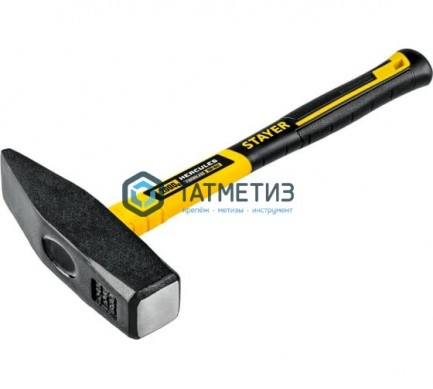 Молоток слесарный 2000 г, с фиберглассовой рукояткой, STAYER Fiberglass -  магазин крепежа «ТАТМЕТИЗ»