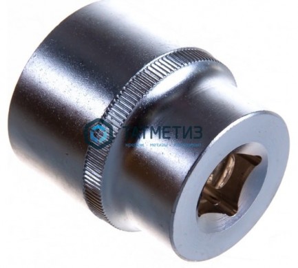 Торцевая головка 1/2", 30 мм ЗУБР "МАСТЕР", Cr-V, SUPER LOCK, хроматированное покрытие -  магазин крепежа «ТАТМЕТИЗ»