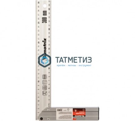 Угольник, 300 мм, алюминиевый, литой// Matrix -  магазин крепежа «ТАТМЕТИЗ»