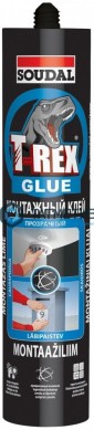 Клей монтажный T-REX "Прозрачный" blue 310 мл / 12 -  магазин крепежа «ТАТМЕТИЗ»