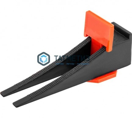 Система выравнивания плитки (СВП) Кольцо, комплект:зажимы,клинья (50/50 шт) упаковка ведро// Сибртех -  магазин крепежа «ТАТМЕТИЗ»