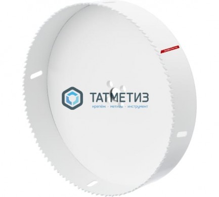 Коронка по металлу  121мм, биметал., до 38мм, мелкий зуб 10 TPI №408 HSSE M42 Co8% ПрофОснастка -  магазин крепежа «ТАТМЕТИЗ»