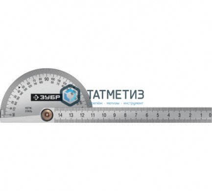 Транспортир из нержавеющей стали ЗУБР Проф | «ТАТМЕТИЗ» Транспортир из нержавеющей стали ЗУБР Проф - магазин крепежа «ТАТМЕТИЗ»