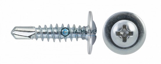 Саморез п/ш сверло 4,2х57 (3 000 шт/уп) КТ | «ТАТМЕТИЗ» Саморез п/ш сверло 4,2х57 (3 000 шт/уп) КТ - магазин крепежа «ТАТМЕТИЗ»