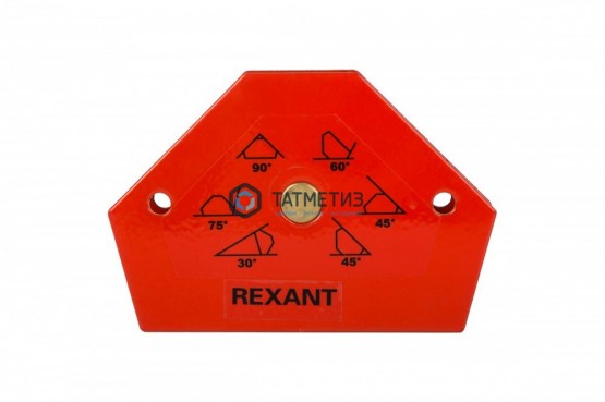 Магнитный угольник-держатель для сварки на 6 углов усилие 11,3 кг REXANT | «ТАТМЕТИЗ» Магнитный угольник-держатель для сварки на 6 углов усилие 11,3 кг REXANT - магазин крепежа «ТАТМЕТИЗ»