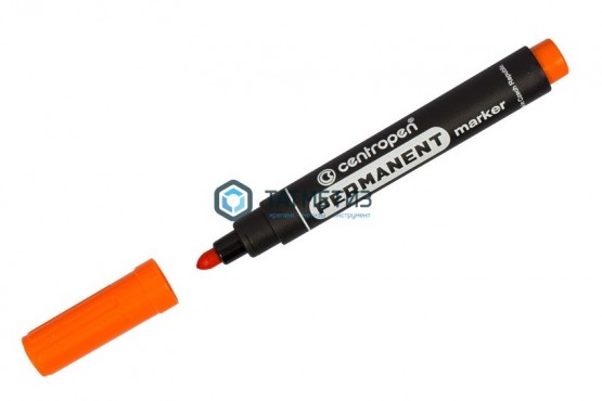 Маркер ОРАНЖЕВЫЙ CENTROPEN 2,5мм -  магазин крепежа «ТАТМЕТИЗ»