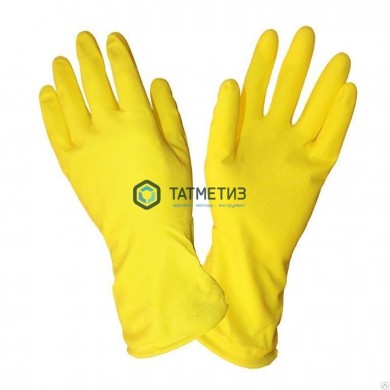 Перчатки резиновые хозяйственные р.10 (XL) -  магазин крепежа «ТАТМЕТИЗ»