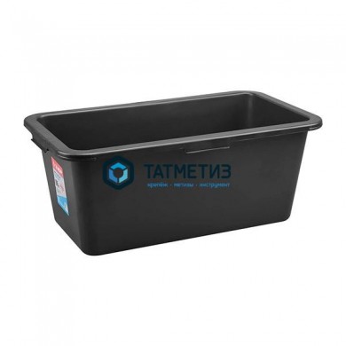 Таз строительный прямоугольный, 45 л, высокопрочный, ЗУБР | «ТАТМЕТИЗ» Таз строительный прямоугольный, 45 л, высокопрочный, ЗУБР - магазин крепежа «ТАТМЕТИЗ»
