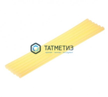 Стержни клеевые, 12 x 300 мм, желтые, Leader-307 -  магазин крепежа «ТАТМЕТИЗ»