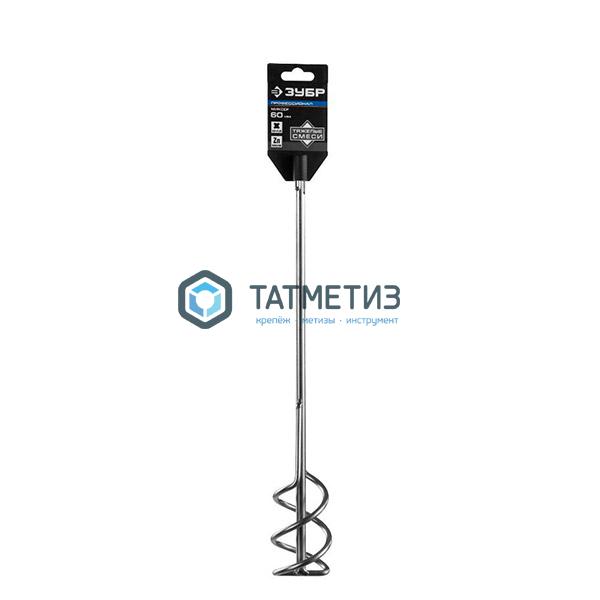 Миксер ЗУБР "ПРОФЕССИОНАЛ" для песчано-гравийных смесей, SDS+ хвостовик, оцин, на подвеске, 60x400мм Миксер ЗУБР "ПРОФЕССИОНАЛ" для песчано-гравийных смесей, SDS+ хвостовик, оцин, на подвеске, 60x400мм