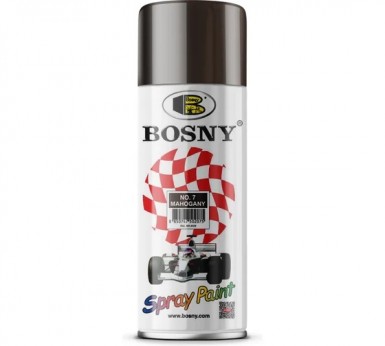 Краска аэроз. BOSNY 520 мл. №007  КОРИЧНЕВАЯ -  магазин крепежа «ТАТМЕТИЗ»