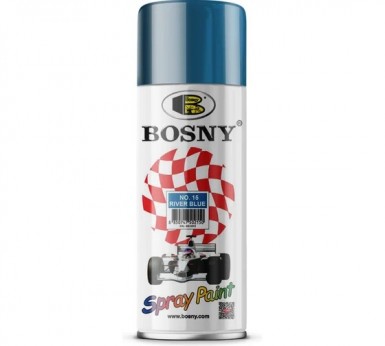 Краска аэроз. BOSNY 520 мл. №015  СВЕТЛО-ГОЛУБАЯ -  магазин крепежа «ТАТМЕТИЗ»