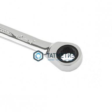 Ключ комбинированный трещоточный, 12мм, CrV, зеркальный хром// MATRIX PROFESSIONAL -  магазин крепежа  «ТАТМЕТИЗ»